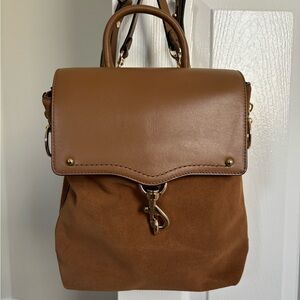 Rebecca Minkoff Leather and Suede Backpack